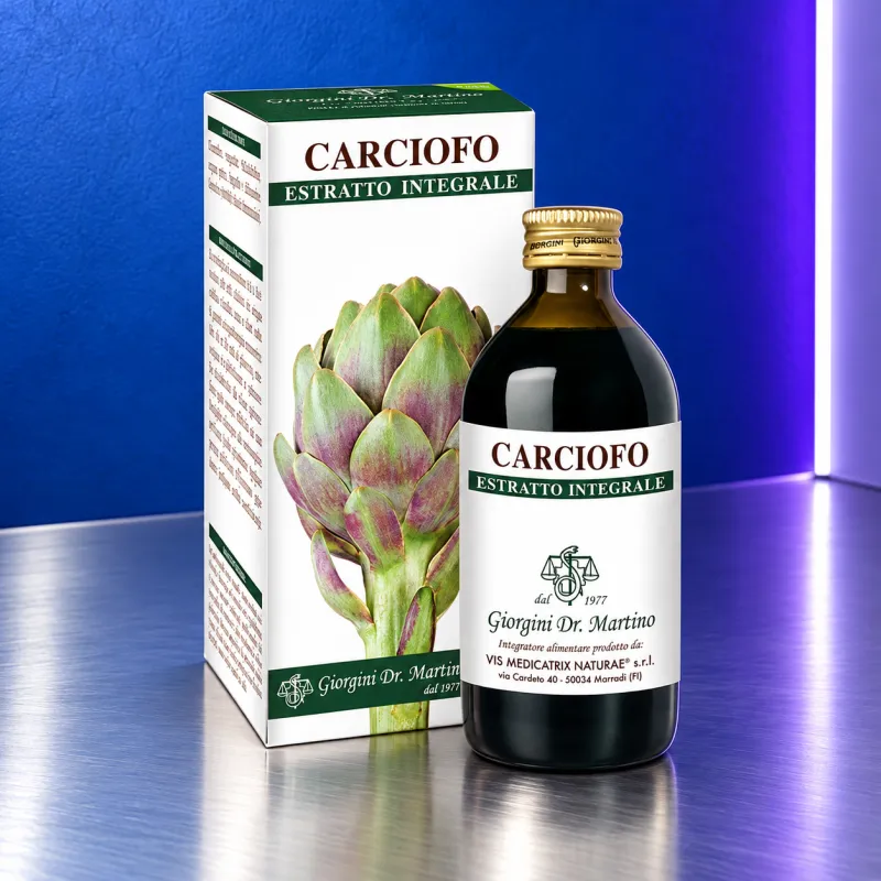 Carciofo estratto integrale analcolico 200ml Dr. Giorgini